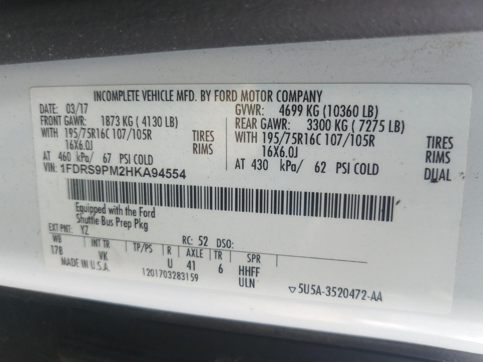 Ford Transit Cutaway 350 HD Image 2